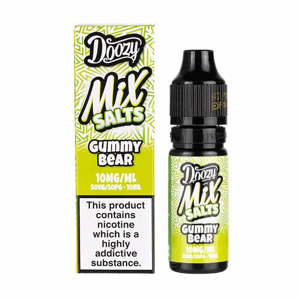 Gummy Bear Nic Salt E-Liquid by Doozy Mix 10ml 